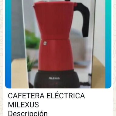 🚨Cafeteras eléctricas, 6 tazas, licuadoras, filtro de agua, freidora, detalles y precios en cada foto, 📞👉🏻 58684483 - Img 119251038