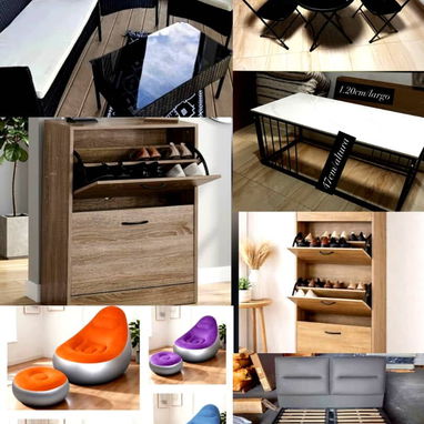 Muebles, sillas, juegos de comedor, zapatera, juego de terraza,sofa cama, amacas, espejos y colchones - Img 118777497