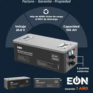 Bateria LifePo4 2560wh marca Eón garantía un año - Img 55295914