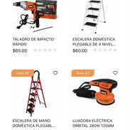 Taladro escalera presurizador kit herramientas - Img 56237519