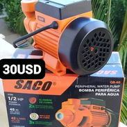 ¡OFERTA RELÁMPAGO! 💧🚀 Bomba de Agua SACO QB-60 a solo $30 USD (Nueva en su caja). Perfecta para pozos, rim - Img 56261282