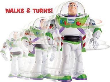 Gran Muñeco Toy Story Buzz Lightyear Movimientos Reales/Camina y Gira/+40 Frases y Sonido/Luz láser en la mano - Img 32835653