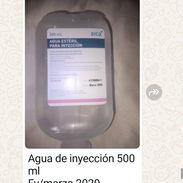 Agua de inyección de 500 ml - Img 56951364