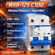 Breaker CHINT NXB‑125 100 Amph AC— Protección industrial que no falla. - Img 56763802