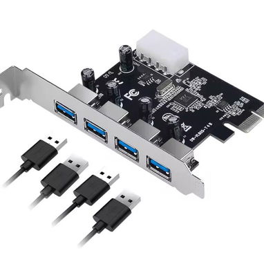 TARJETA EXPANSIÓN 4 PUERTOS USB 3.0 CON ALIMENTACIÓN, NUEVAS - Img 127989445