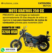 🏍️ MOTOR KRATHOS 250 CC - RESERVA GRATIS DESDE YA - Img 47533517