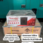 Kit solar de 10kw con batería de litium de 16kwh - Img 55831369