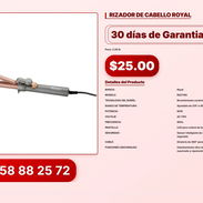 RIZADOR DE CABELLO ROYAL VPT#-0179 - Img 56829436