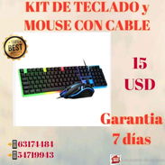[15] Kit Gamer Teclado y Mouse - Img 58153693