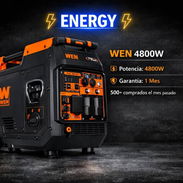 Planta de gasolina y de gas WEN dual fuel 4800 w solo 110v silenciosa - Img 55826082