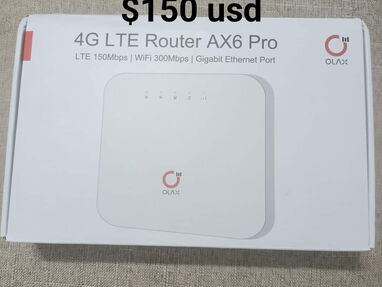 Router 4G /LTE Olax AX6 Pro. "LLEVA  SlM(línea movil) - Img 63136966