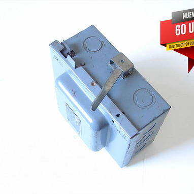 VENDO INTERRUPTOR DE DESCONEXIÓN 2 POLOS 250V 30A (nuevo) - Img 101838593