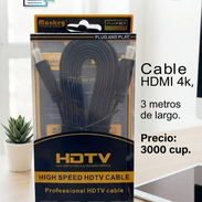 Cable HDMI, 3 metros de largo, 4k - Img 55264195