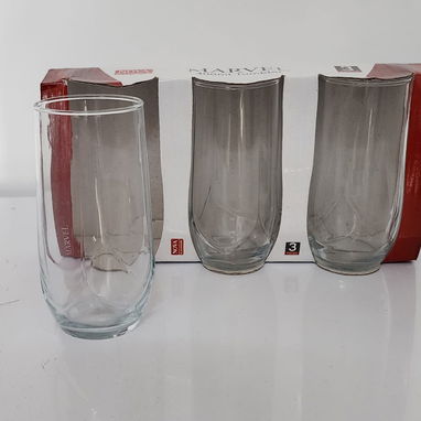 🏠 Juegos de 6 Vasos de Vidrio - 6/8