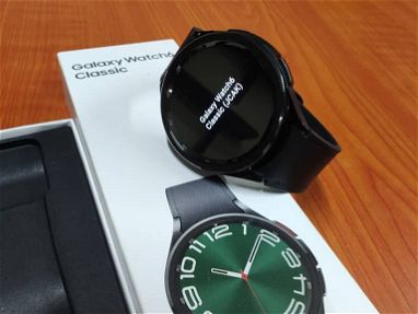 Smartwatch Samsung Galaxy Watch Clasic 6. Reloj color oscuro - Img 67233558