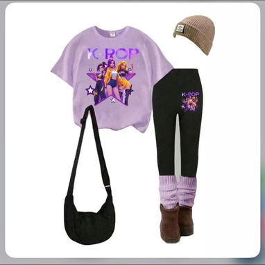 conjunto de dos piezas con temática kpop - 5/5