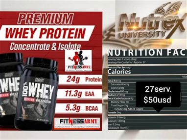 100usd Whey Protein NUTREX PREMIUM 56799461 - Img 69283894