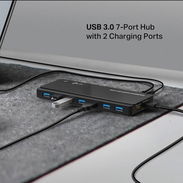 Regleta USB Hub con 7 puertos 3.0 USB y fuente de alimentación externa 💪🏻⚡️🔋 - Img 56062331