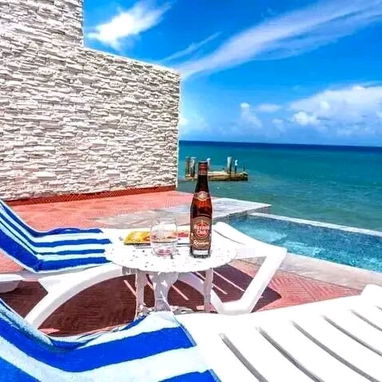 Tenemos paneles solares,Vista al mar,disfrute de esta casa de 5 habitaciones con piscina en Santa fe +5355658043 - Img 124267000