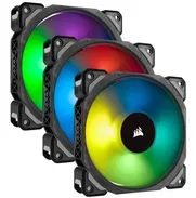 Kit de 3 fans Corsair ML120 Pro , magneticos.Con su caja controladora Corsair. - Img 48753414