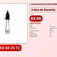 CALENTADOR ELÉCTRICO DE INMERSIÓN 480W VPT#-0098 - Img 56824955