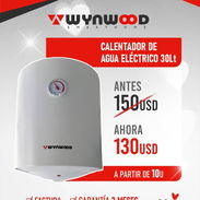 Calentador de agua eléctrico 30lt - Img 54092493