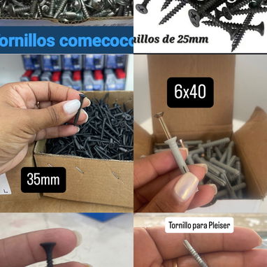 Cemento cola,cemento blanco,esmalte,vinil,variada Tornilleria,luces distroicas,papel de techo,pasta junta y mucho mas - Img 122642474