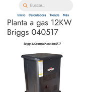 Planta eléctricas que solo trabaja con gas dolo una disponible 12kw - Img 55669431