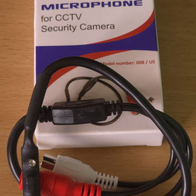 Micrófono de Alta Sensibilidad para Cámaras CCTV (008/US) - Grabación de Audio para Seguridad - Img 104434477