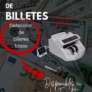 💸MÁQUINA CONTADORA DE BILLETES MARCA SACO CON DETENCIÓN DE BILLETES FALSOS 💸 💵 PRECIO Especial: 💰: $100 USD 📦 Est - Img 55573292