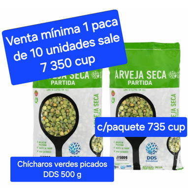 Café Isla Grande 500g, Frijoles Negros Biju1kg, Chícharos Verdes picados DDS 500g, Garbanzos DDS 500g - Img 123451372