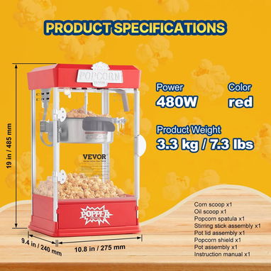 ***** Maquina de Palomitas de Maíz 4 onzas ***** - Img 114080524
