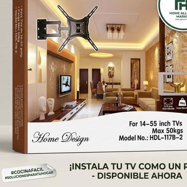 📺 TV 32” CON CAJITA INTERNA 💰 215 USD 📌 Y para instalarlo como quieras: 🔄 Base giratoria 14”–55” → 20 USD 📺 Base fi - 2/3