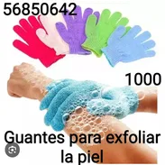 Guantes exfoliantes para bañarse el cuerpo. El par - Img 55611867