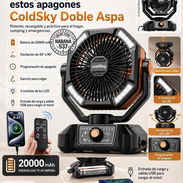 Ventilador tecargable Coldsky - Img 56582315