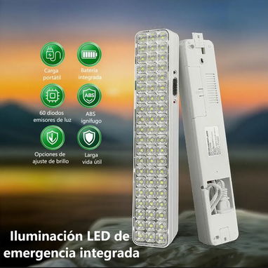 Lámpara LED Recargable de Emergencia - Img 118033624