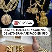Compro oro como prendas y cosas rotas del mismo metal pago compro yugos prendedores monedas medallas relojes - Img 50630179