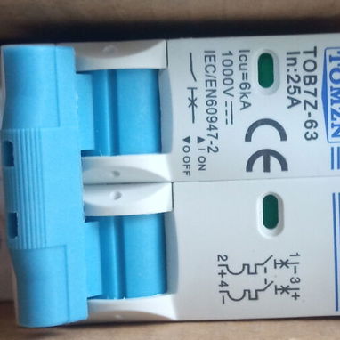 Breaker DC 25A 125A , Supresor para sobretensión 500VD , Transfer automático y manual , Batería lifepo4 ,Portafusibles. - 2/10