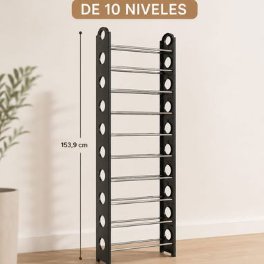 Zapatera de 10 niveles - Img 123642709
