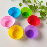 Moldes de silicona para cupcakes 10 por SOLO 1800 CUP. - Img 53077916