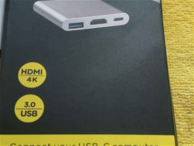 Se vende adaptador 3 en 1  USB tipo c a display - Img main-image