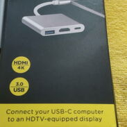 Se vende adaptador 3 en 1  USB tipo c a display - Img 45566732