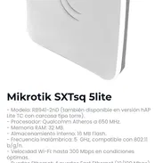 Mikrotik SXTsq 5lite - Img 58072306
