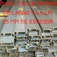 Purles de 2.50 de largo x 7 cm de bacho y 2.5 mm de espesor .galbanizados originales maxima calidad d - Img 49753955