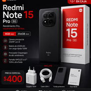 Note 15 Pro 5G (8GB+512GB) Global batería 🔋 6580 Ah 💢Sellado En Caja 💢⚫️ - Img 56568788