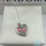RELICARIO PANDORA DE  Corazón, CHARMS PETIT (EL JUEGO DE  3 PETIT) - Img 57796002