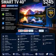 SMART TV 40" HD MILEXUS, ENTREGA DE FACTURA PARA SU GARANTÍA DE 6 MESES. VARIEDAD DE ELECTRODOMÉSTICOS, ETC - Img 57090488
