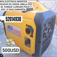 PLANTA ELÉCTRICA INVERTER SILENCIOSA DE 3500W JMD,LA DOY CON EL TANQUE LLENO,DE POCO USO, DOY 15 DIAS GARANTÍA - Img 54816461