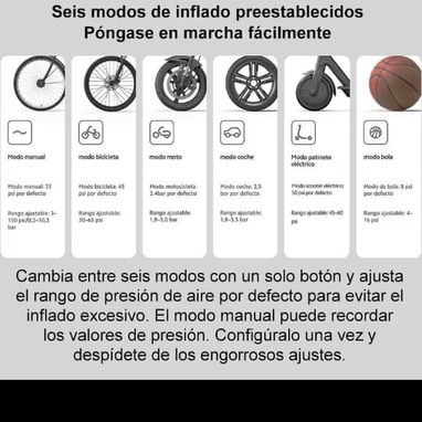 $55 usd nuevo sellado en caja Xiaomi Mijia portátil Electric Compresor de aire 2/2D, bomba de aire 2, inflador inteligen - Img 123100182