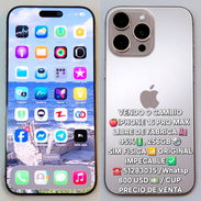 Vendo o Cambio , Iphone 16 pro max , Sim fisica Original , sellado , 95 de bat , 51283035 - Img 57975808